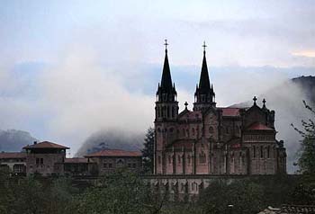 The Basilica of Our Lady of Covadonga